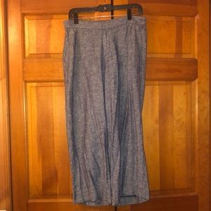 Old Navy Wide Leg Pants W/Zipper